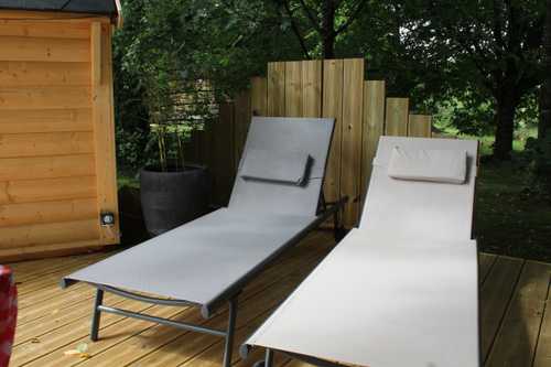Sa terrasse
